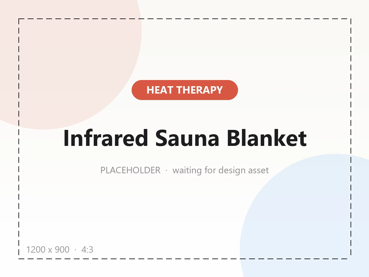 ZORVICK Infrared Sauna Blanket — full-body home heat therapy