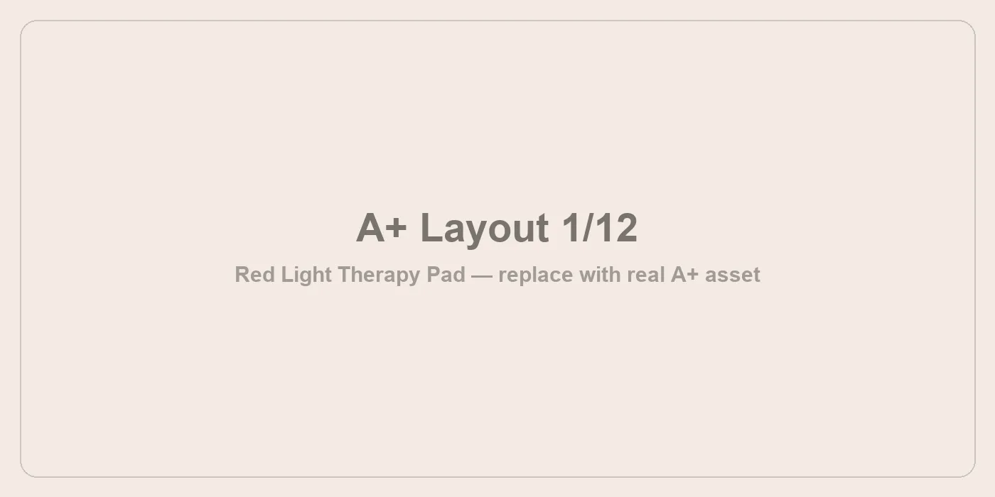 Red Light Therapy Pad — detail view 1