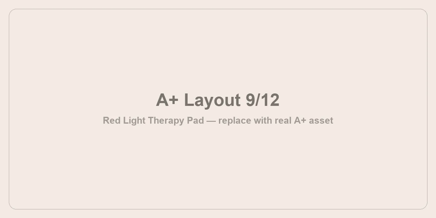 Red Light Therapy Pad — detail view 9