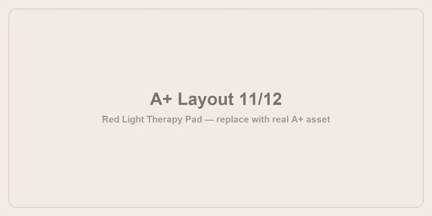 Red Light Therapy Pad — detail view 11